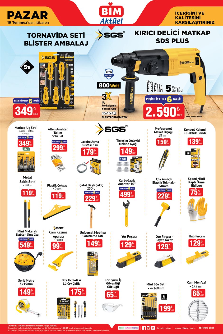 Kirici Delici Matkap SDS PLUS