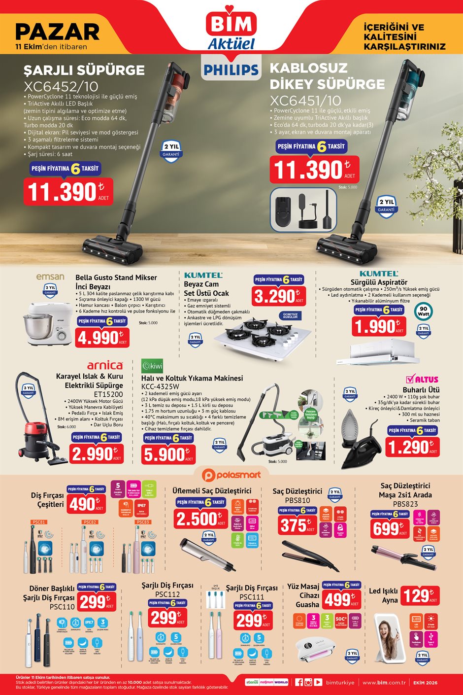 BİM 11 Ekim 2026 Aktüel Ürünler – Sayfa 2