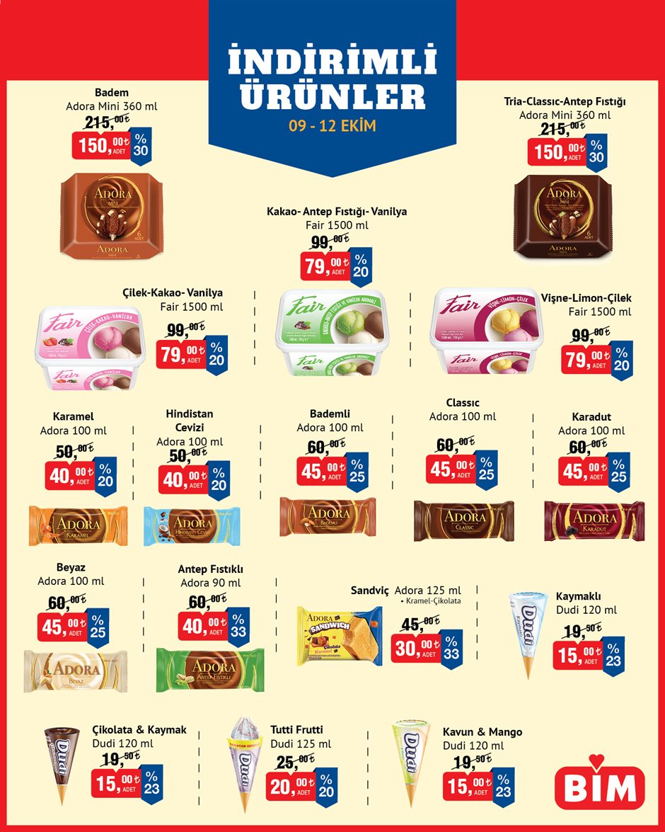BİM İndirim Broşürü (09-12 Ekim) – Sayfa 5