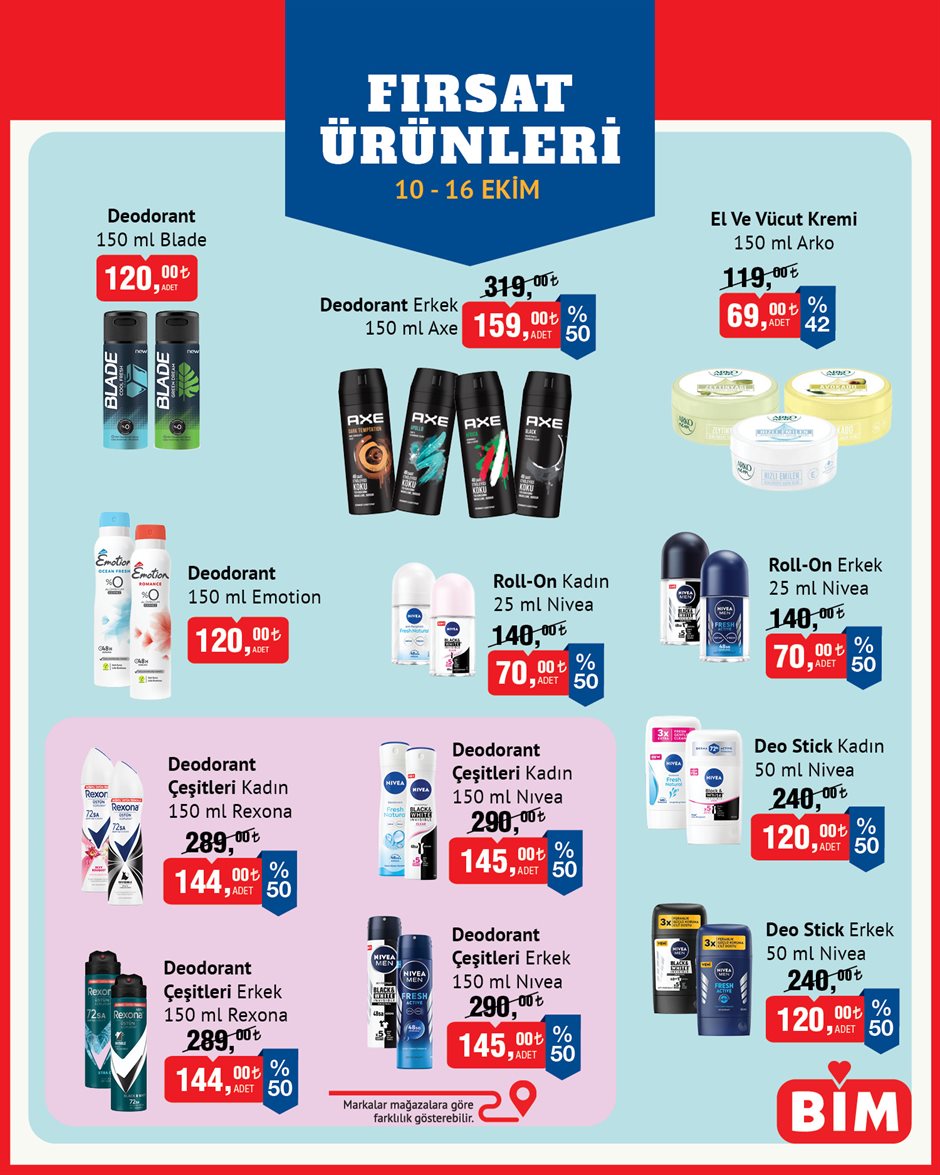 BİM İndirim Broşürü (10-16 Ekim) – Sayfa 3