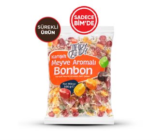 Karışık Meyve Aromalı Sert Şeker