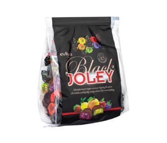 Bitter Çikolata Kaplı Meyve Aromalı Dolgulu Jöle Şeker