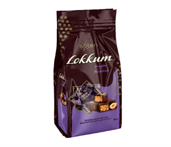 Sütlü Çikolata Kaplamalı Fındıklı Lokum