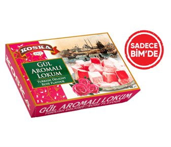 Gül Aromalı Lokum