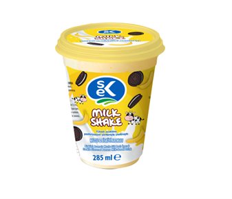 Sek Muzlu&Kurabiyeli Bardak Milkshake