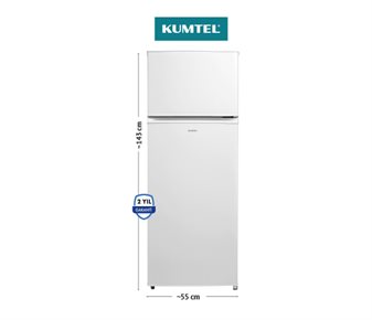 ÇİFT KAPILI BUZDOLABI DFROST 204 L