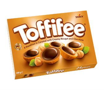 TOFFIFEE KARAMELLİ FINDIK KREMALI BÜTÜN FINDIKLI ÇİKOLATA