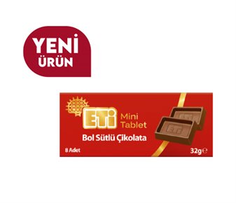 Eti Sütlü Mini Tablet Çikolata