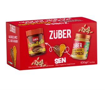 ZÜBER PEANUTZİLLA KAKAOLU  FISTIK KREMASI &  YER FISTIĞI EZMESİ