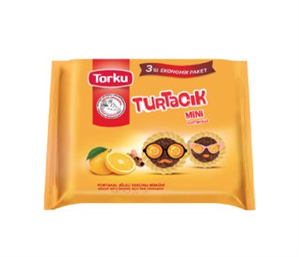 Torku Turtacık Portakal Jöleli Tarçınlı  Mini Bisküvi