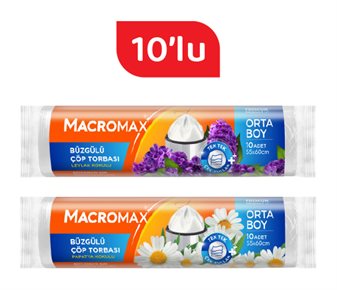 Macromax Büzgülü  Çöp Torbası