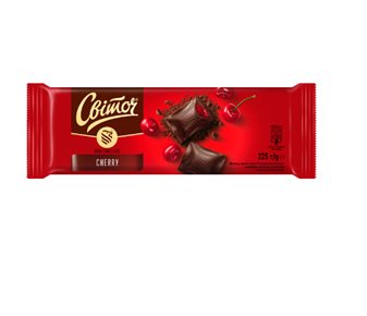 Vişneli Dolgulu Bitter Tablet Çikolata