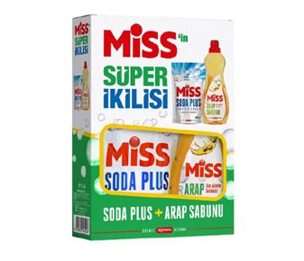 Soda Plus 500 g + Arap Sabunu 1 L