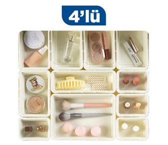Ayarlanabilir Çekmece İçi Organizer Set