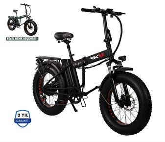 NITRO PRO KATLANIR KALIN TEKER ELEKTRİKLİ BİSİKLET