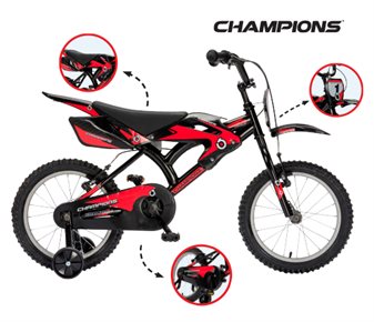 MOTOR GÖRÜNÜMLÜ ÇOCUK BİSİKLET 16 JANT