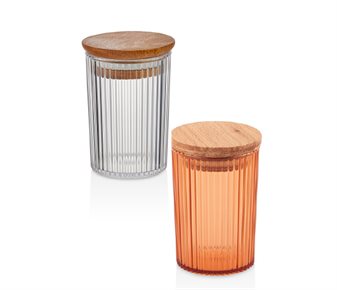Ahşap Kapaklı Gravürlü Baharatlık ~130 ml