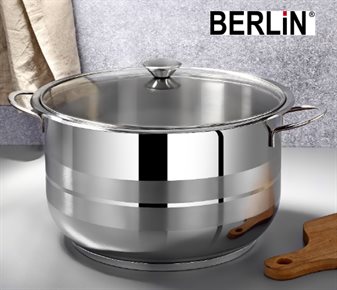 ÇELİK DERİN TENCERE ~30 cm ~12 L