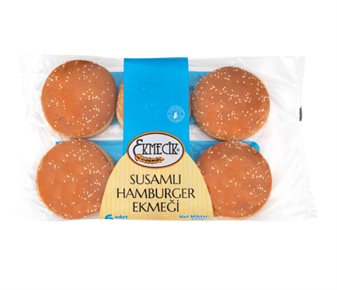 Susamlı Hamburger Ekmeği