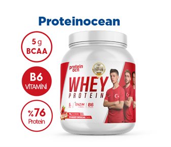 Çilek Aromalı Protein Tozu