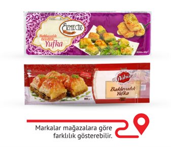 Baklavalık ve Böreklik Yufka