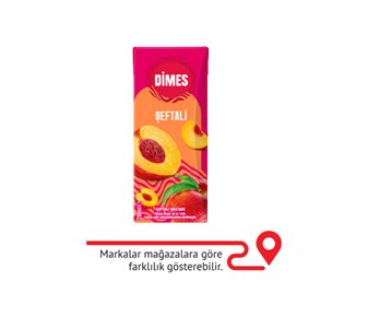 Meyve Nektarı Şeftali