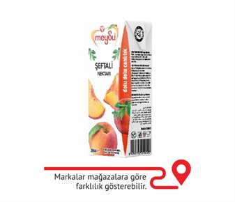 Meyve Nektarı Şeftali