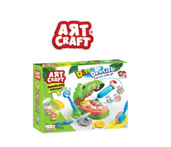 Art Craft Dino Dişçi Oyun Hamuru Seti