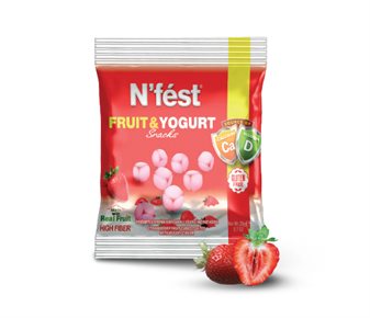 Çilekli Kuru Meyve Küpleri