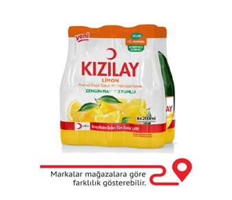 Limon Aromalı C Vitaminli Maden Suyu