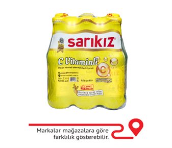 Limon Aromalı C Vitaminli Maden Suyu