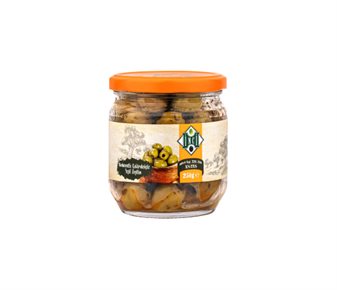 Baharatlı Çekirdeksiz Yeşil Zeytin