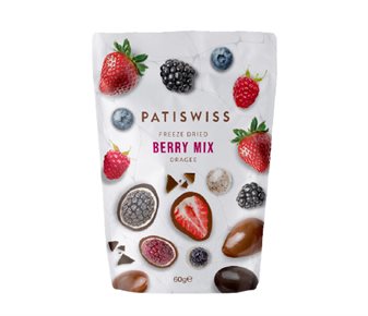 Patiswiss Çikolata Kaplı Orman Meyveleri Draje