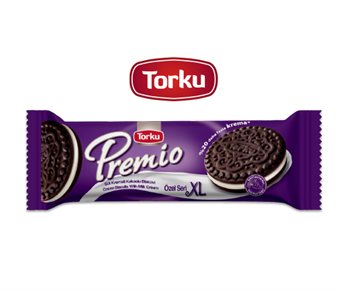 Torku Premio Süt Kremalı Kakaolu Bisküvi XL
