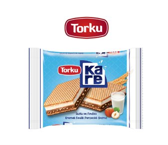 Torku Sütlü ve Fındık Kremalı Fındık Parçacıklı Gofret