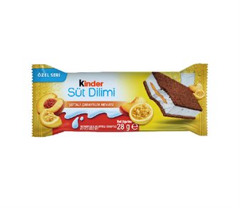 Şeftali Çarkıfelek Meyveli Süt Dilimi