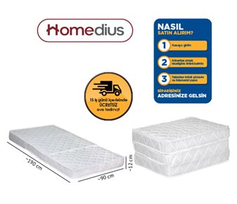 Homedius BEDFORM SÜNGER  KATLANIR YATAK