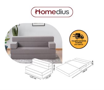 Homedius MELİSA  KATLANIR KOLTUK  ÇİFT KİŞİLİK