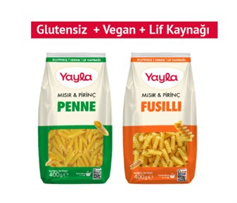 Yayla Mısır&Pirinç Makarna Çeşitleri