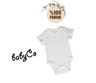 Babyco Kısa Kollu Bebek Body