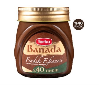 TORKU BANADA Kakaolu Fındık Kreması 370 g