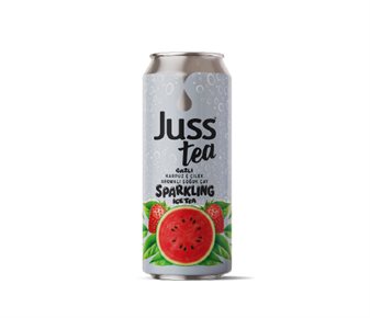 Jusstea Karpuz Çilek Aromalı Gazlı Soğuk Çay