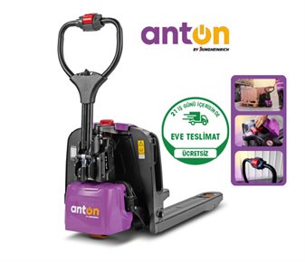 Anton 1,5 Ton Kapasiteli Lityum-İyon Akülü PTL 1.5 Transpalet