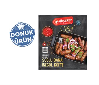 Akşeker Soslu Dana İnegöl Köfte