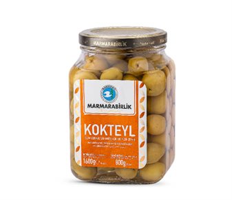 Marmarabirlik Kokteyl  Yeşil Zeytin  111-140 Adet/Kg