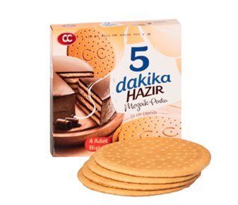CC Sade Mozaik Pasta Bisküvisi