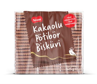 SÜSSE KAKAOLU PÖTİBÖR BİSKÜVİ