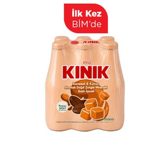 Kınık Kahve Karamel Aromalı  Maden Suyu