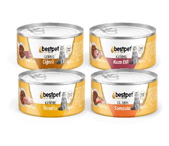 Bestpet Yaş Kedi Maması Konserve