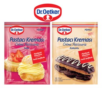 Dr. Oetker Pişirmeli Pastacı Kreması Çeşitleri